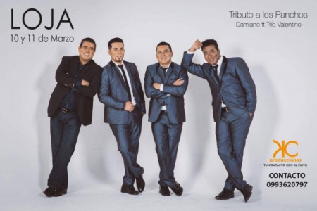 Tributo a Los Panchos en Loja